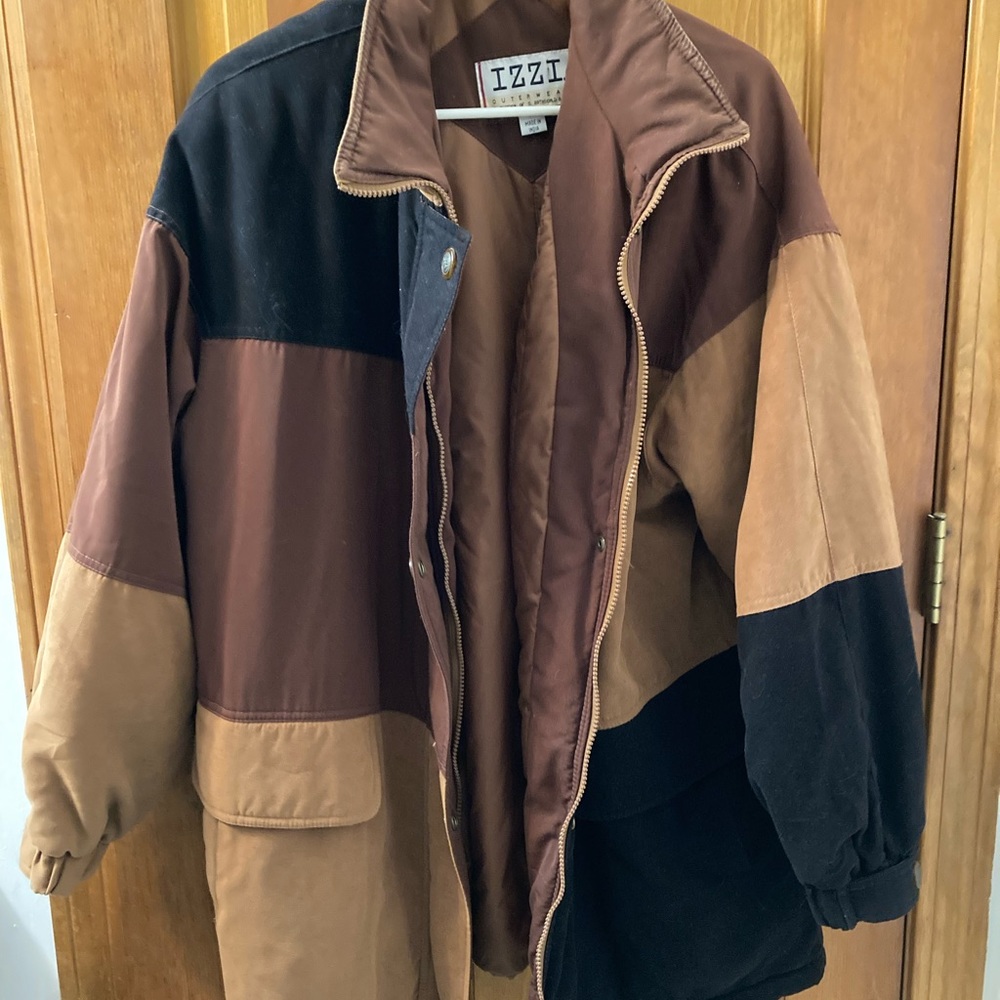Jacket Multi Colored Medium Izzy Brand - image 7